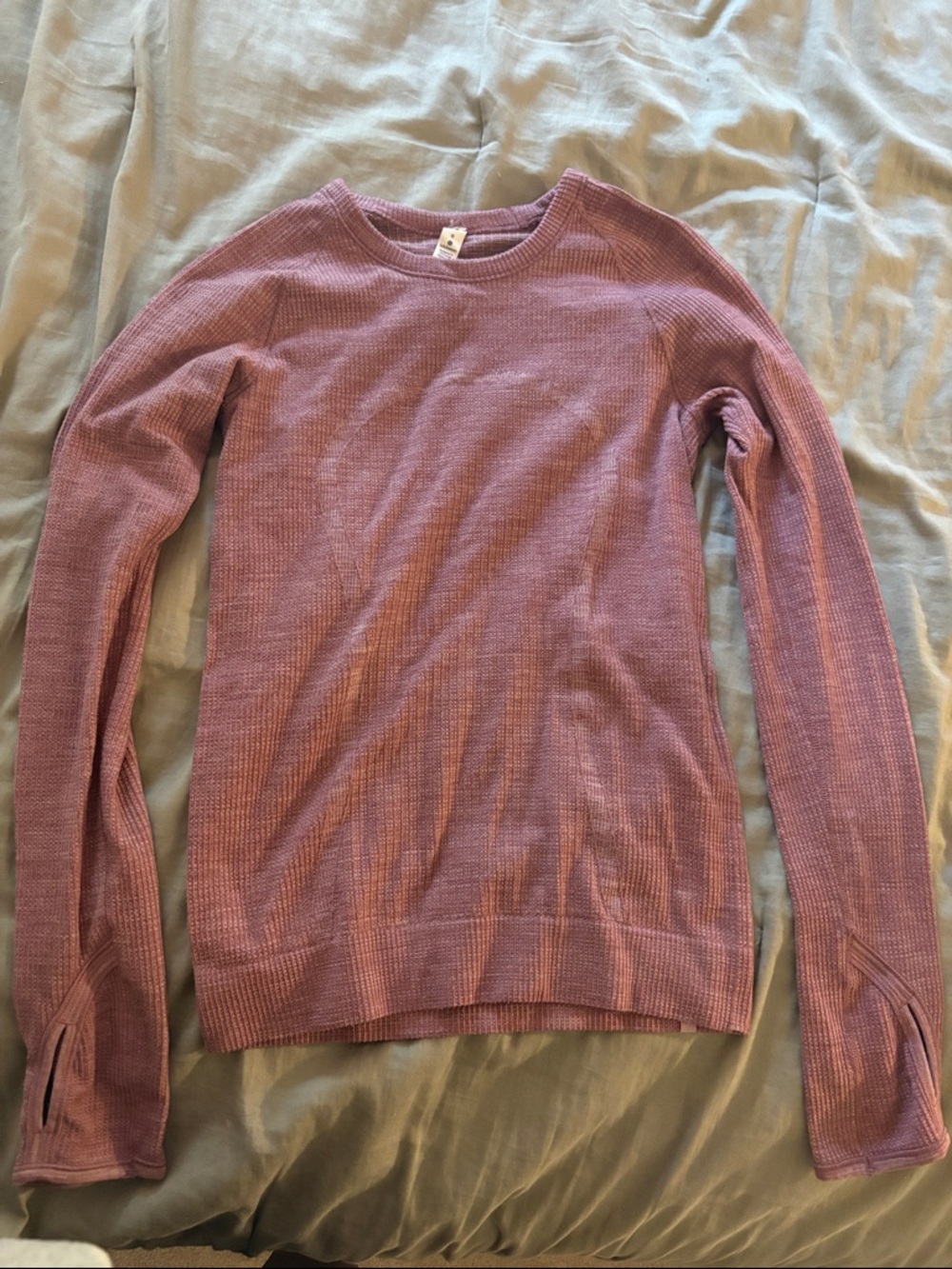 lululemon athletica Long-Sleeve Crew Sweater in Dusty Mauve